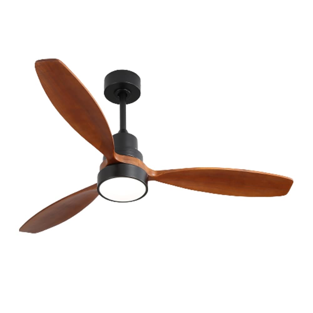 48 and 52 Integrated LED Ceiling Fan with Light and Remote, Reversible DC Motor