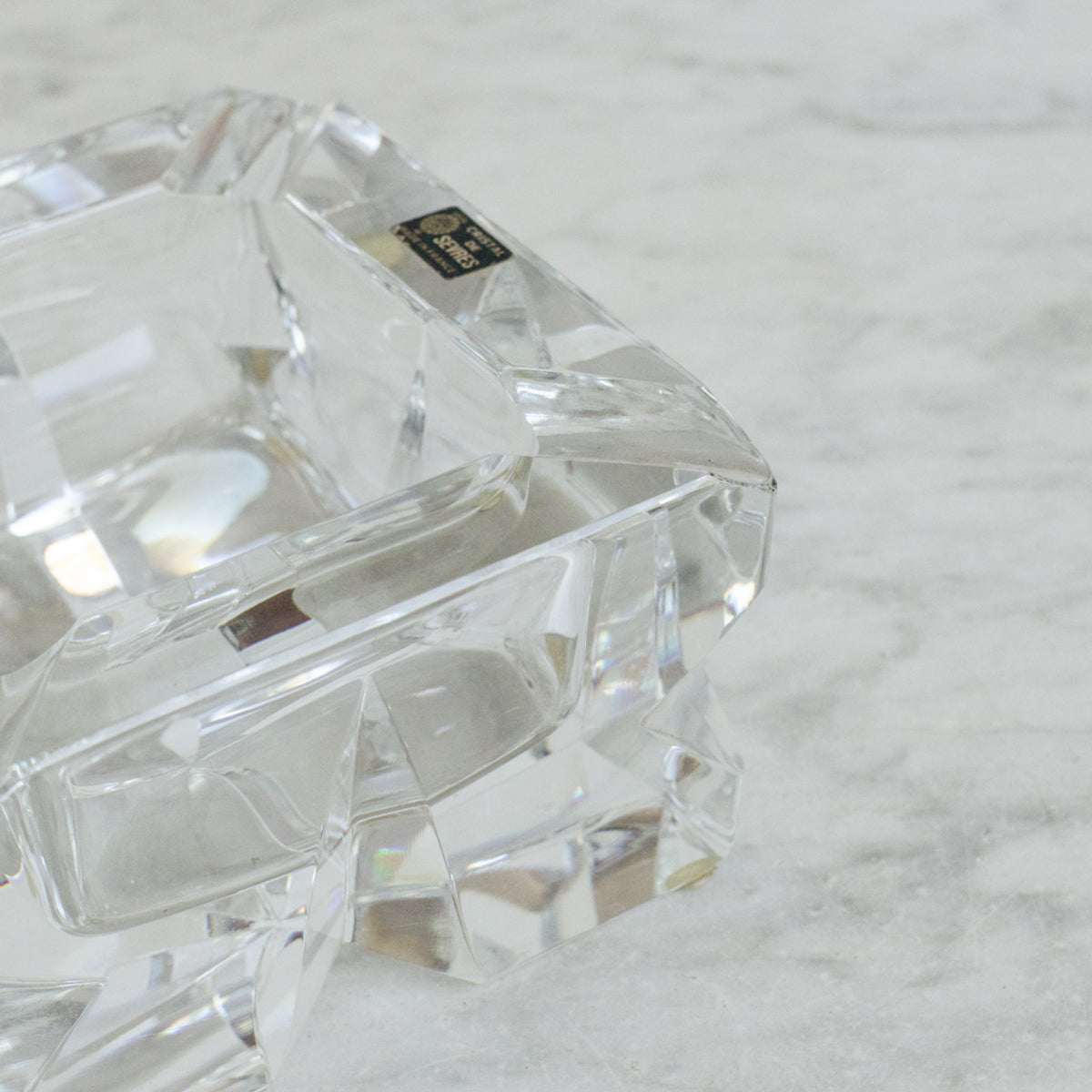 Vintage Cristal Sèvres Ashtray