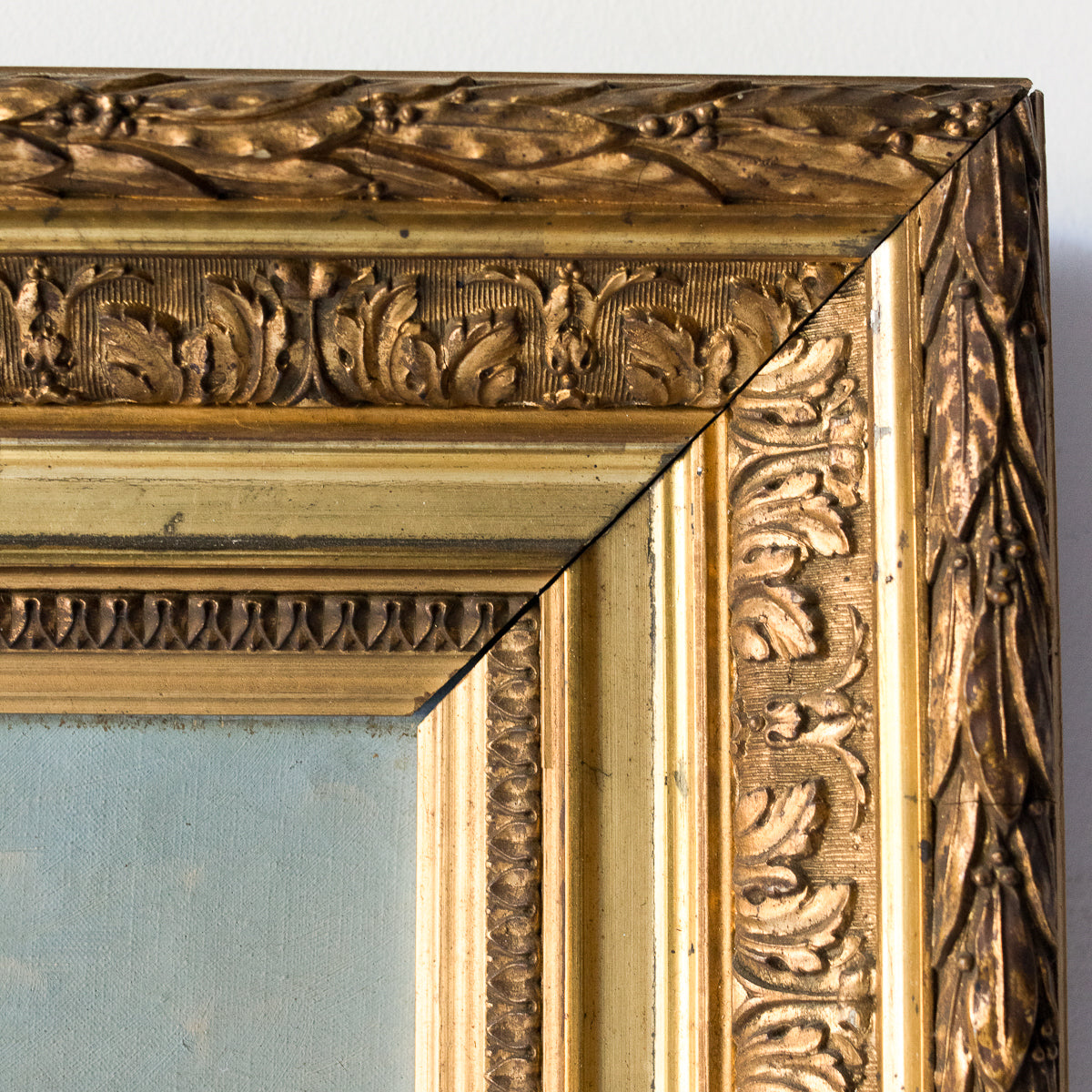 Village Path Landscape Oil Painting