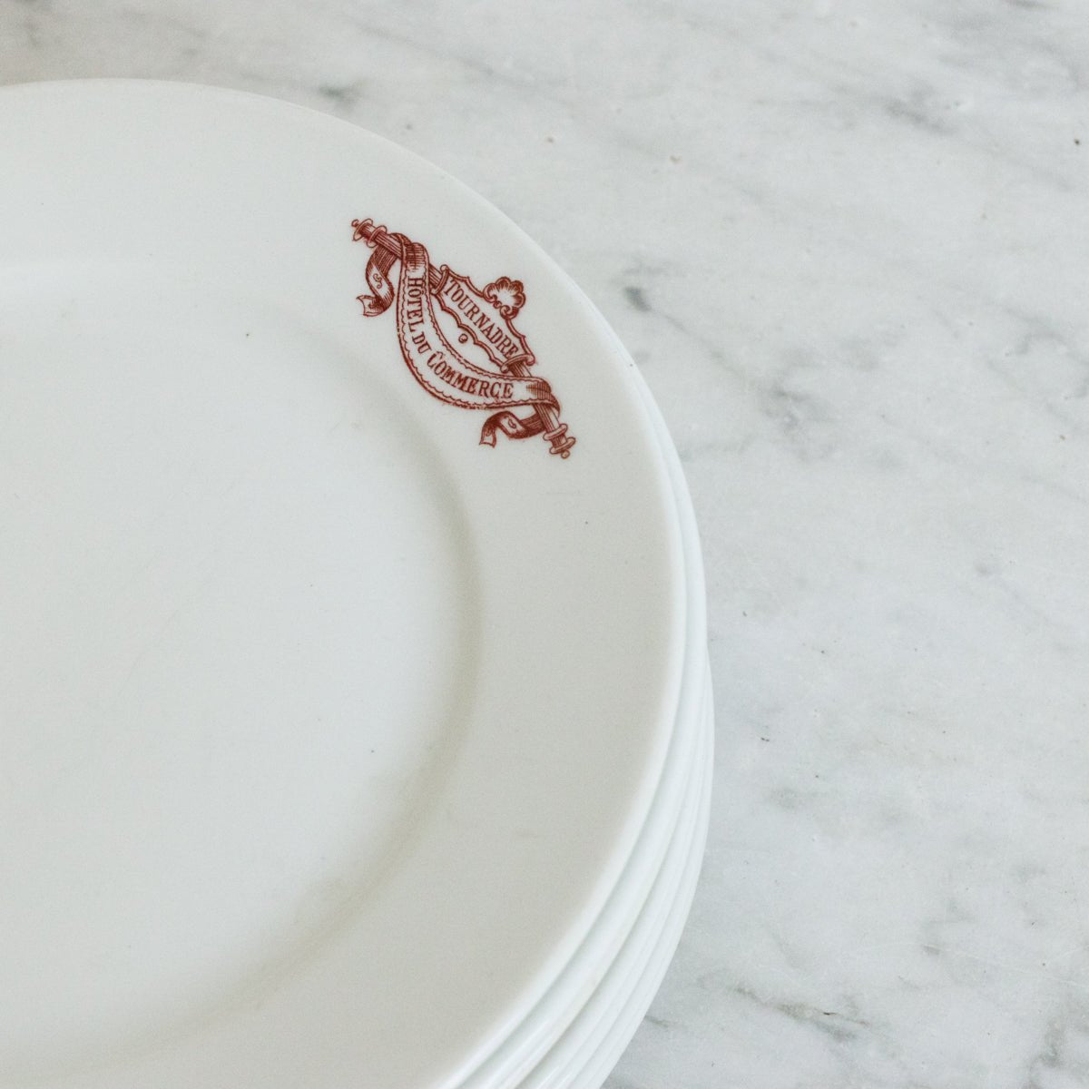 Place Tournadre Hotel China Plate Set of 7