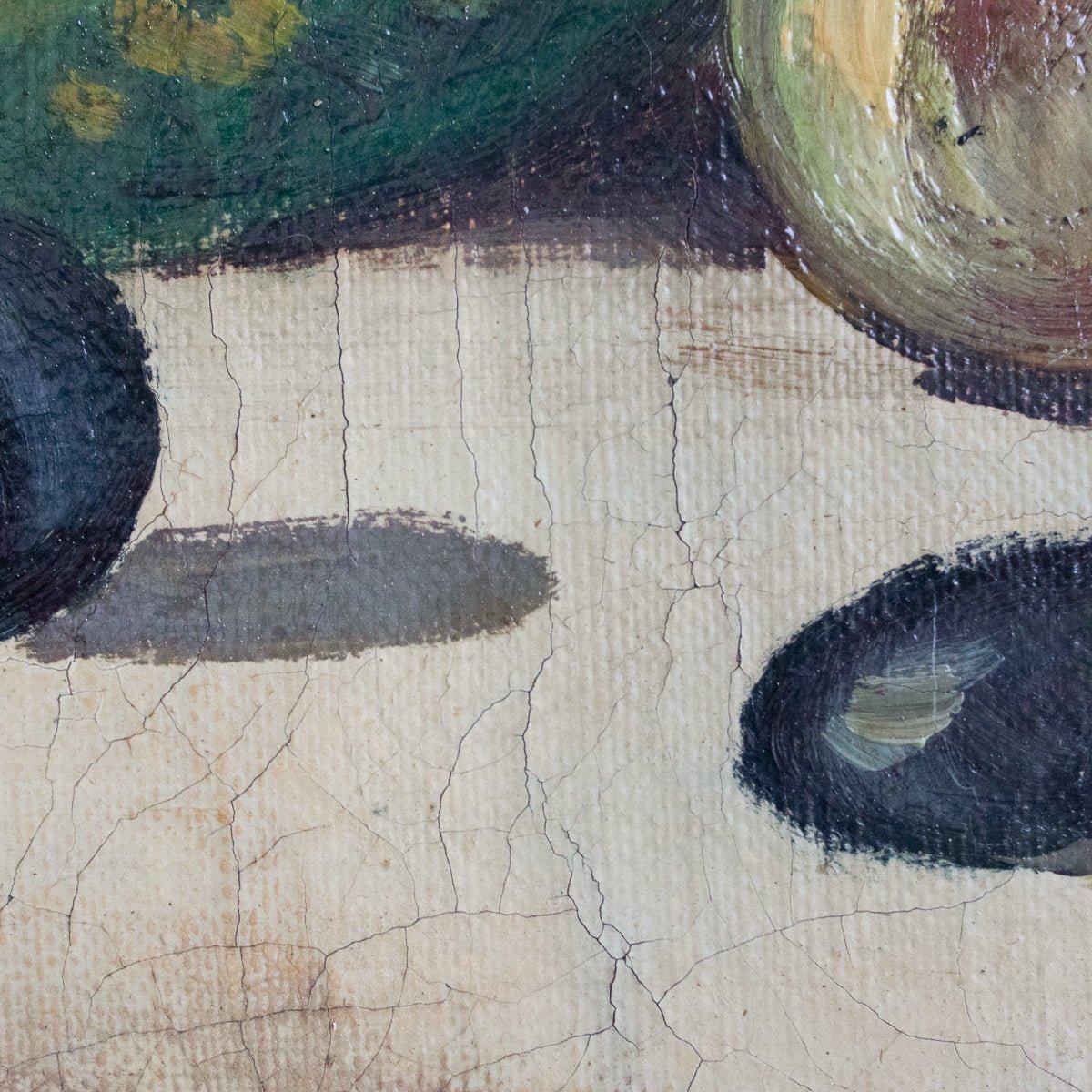 Still Life With Fruit And Olives Oil Painting