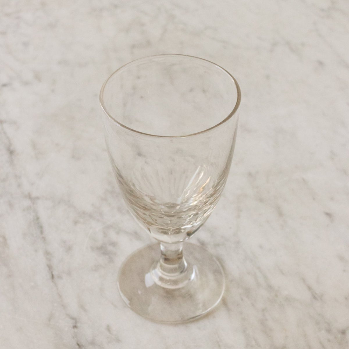 Trio of Hand Cut Glasses