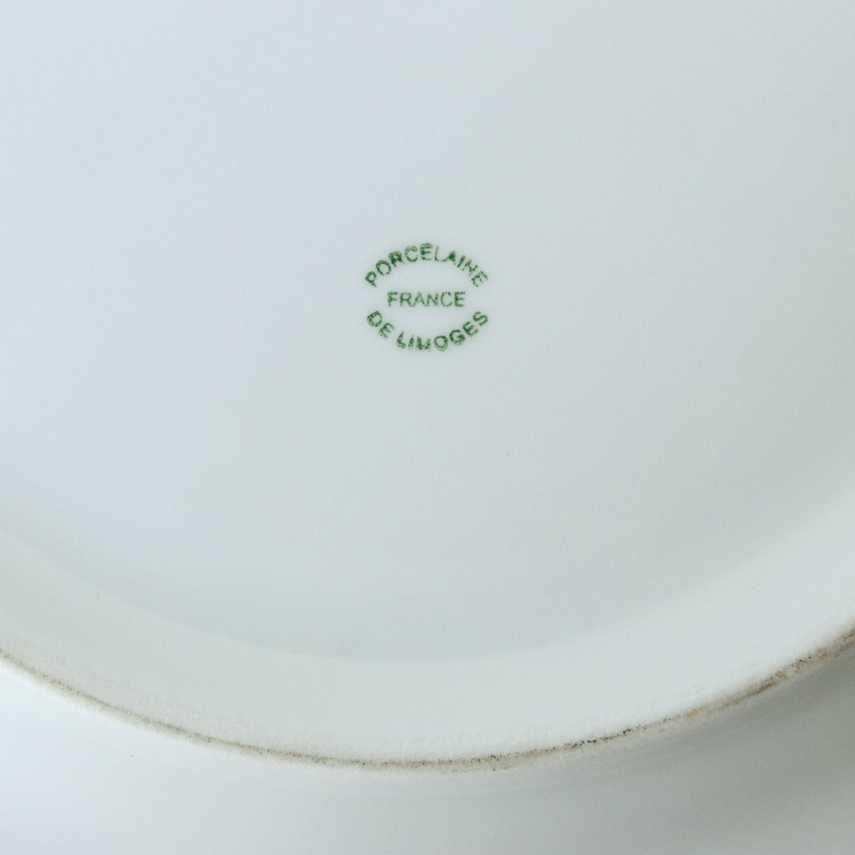 Trio of Round Porcelain Platters