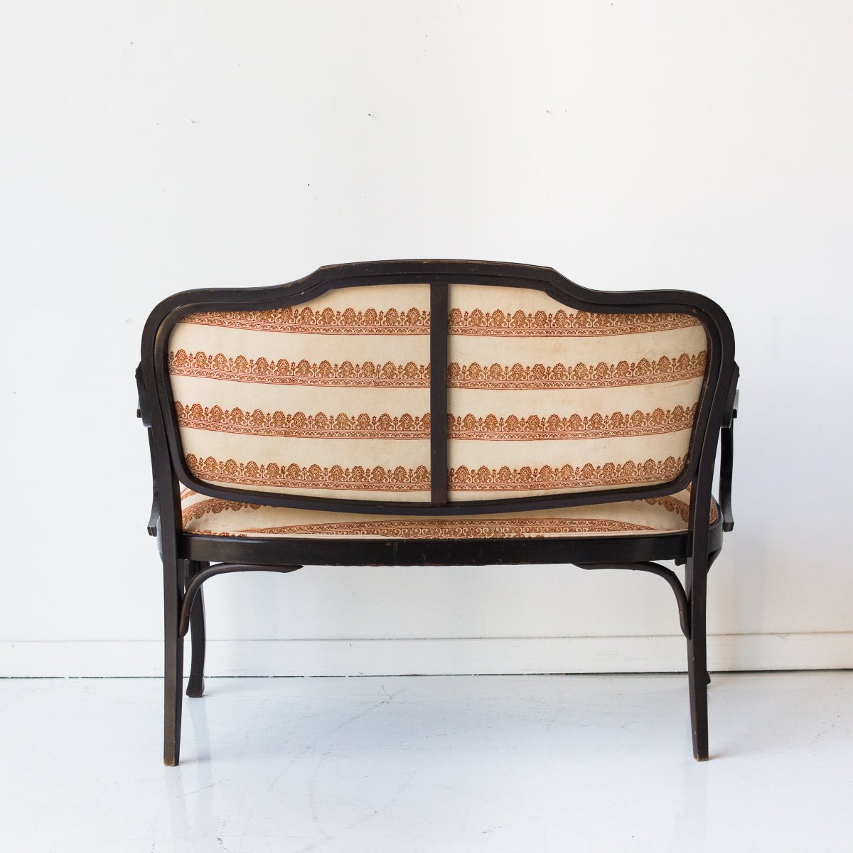 Upholstered Bentwood Settee