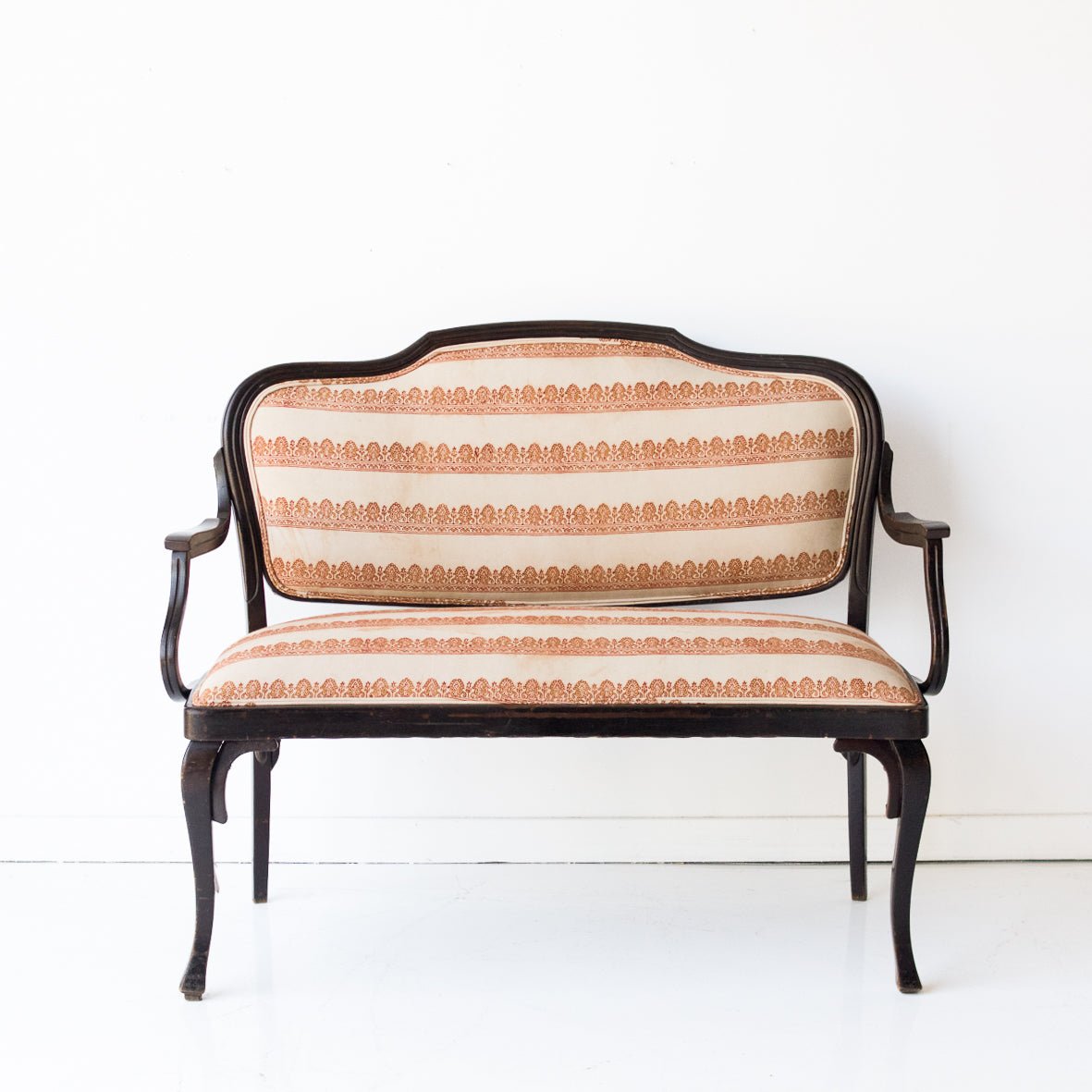 Upholstered Bentwood Settee