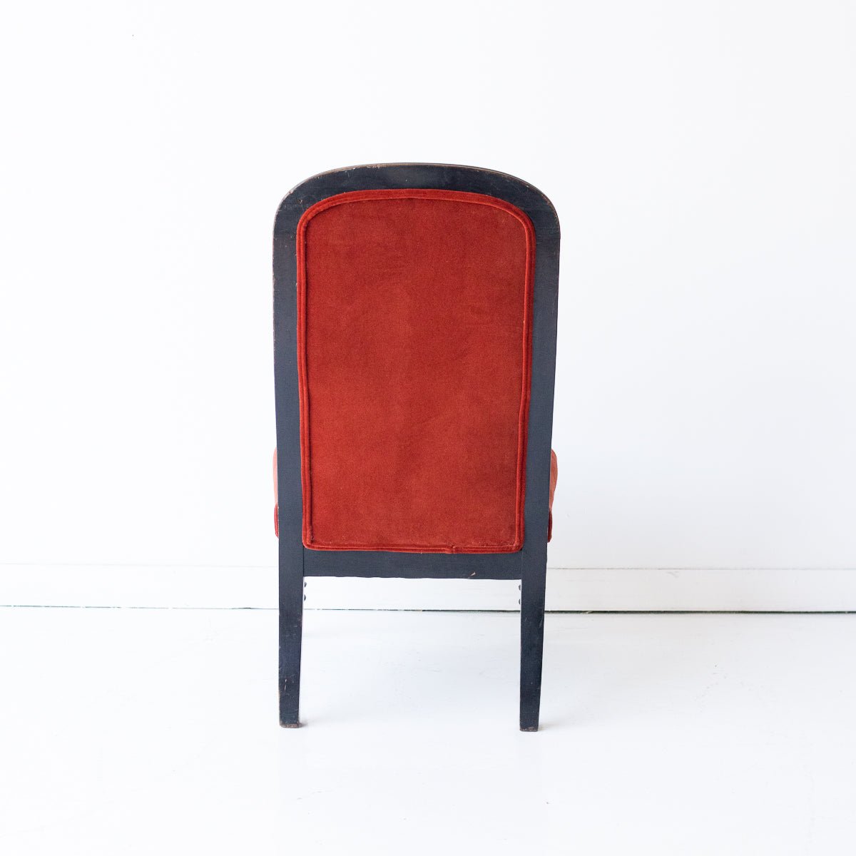 Velvet Napoleon III Chair