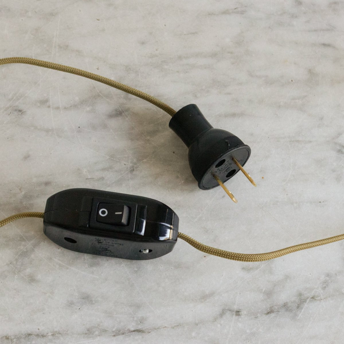 Vintage Burnished Brass Lamp