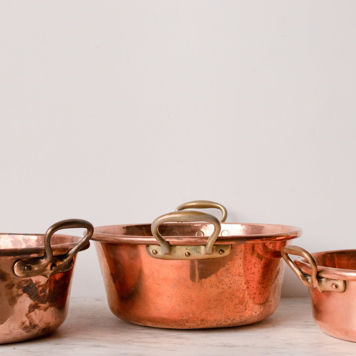 Vintage Copper Jam Pot