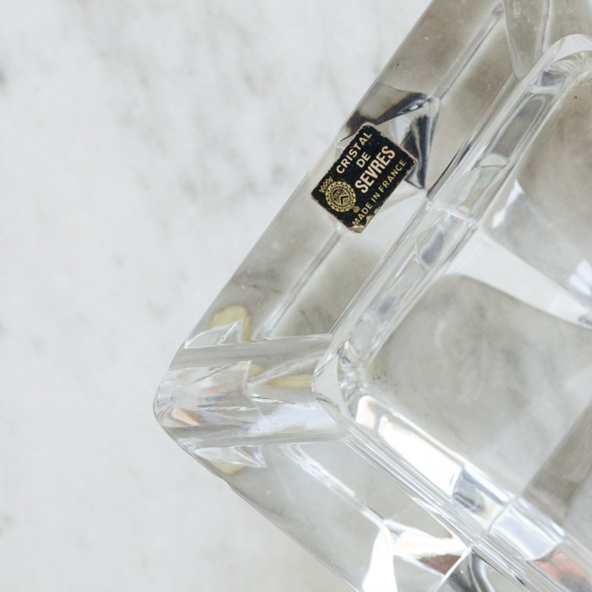 Vintage Cristal Sèvres Ashtray