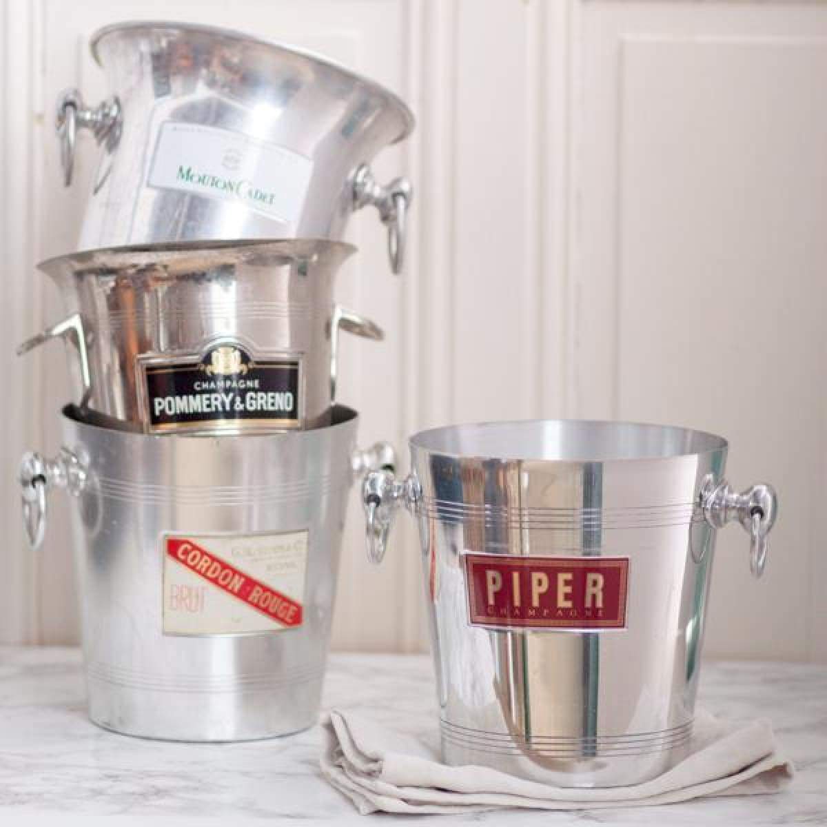 Vintage French Champagne Bucket