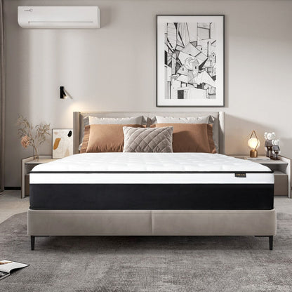 12 Medium Memory Foam Hybrid Mattress in a box