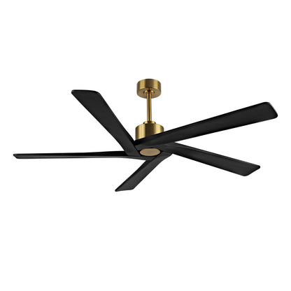 WINGBO 54 Inch DC Motor Indoor Ceiling Fan without Lights - N/A