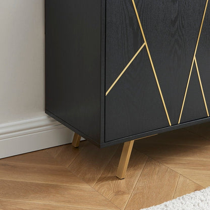 63'' W Wood Buffets and Sideboards Storage Cabinet