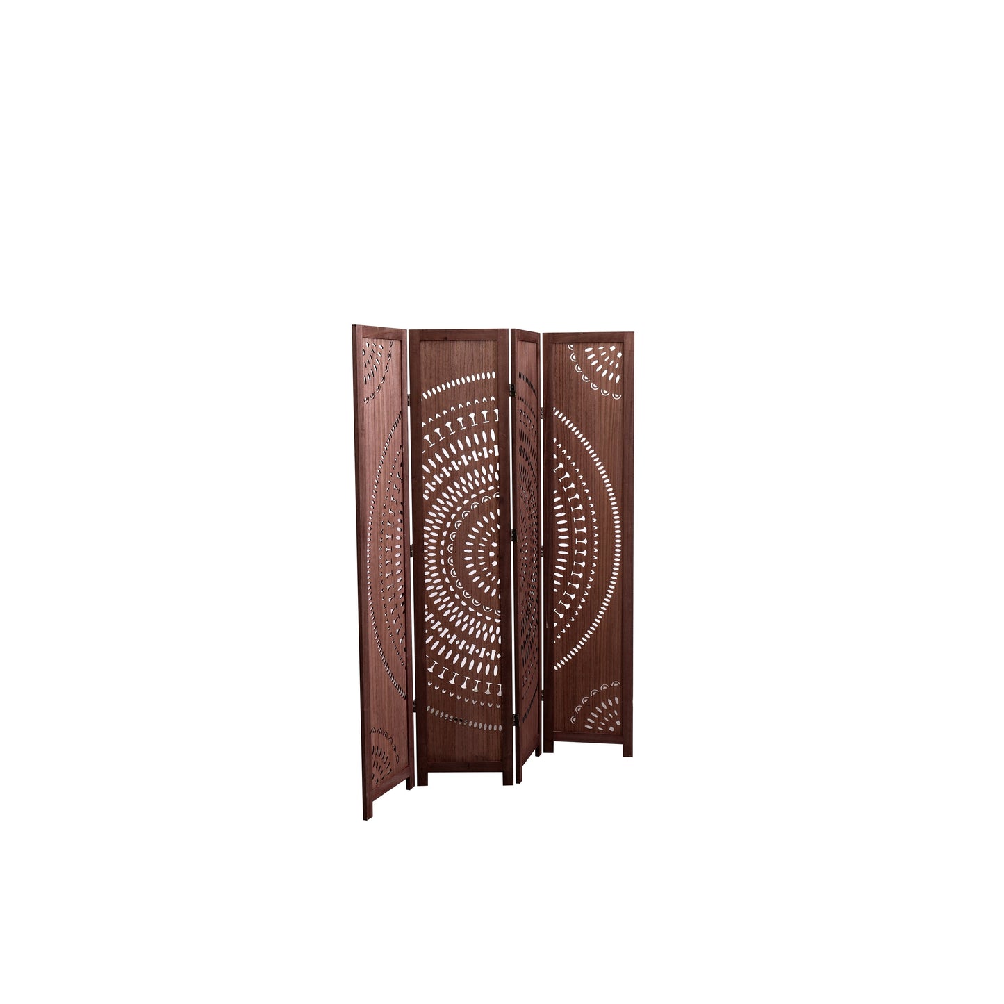 65'' H Solid Wood Folding Room Divider