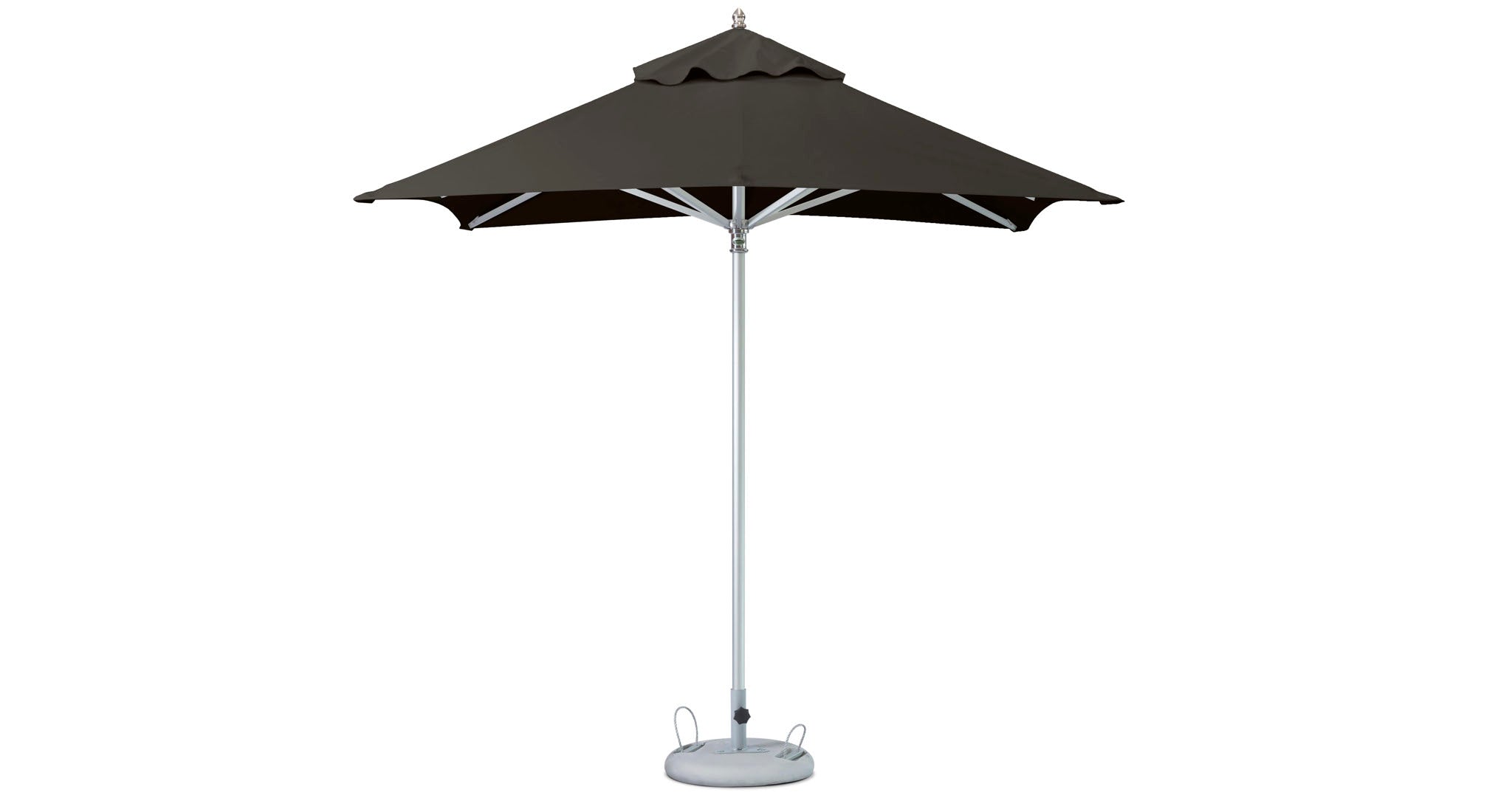 10 Ft. Square Outdoor Umbrella with Base