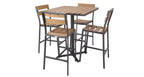 Asher Outdoor 4-Top Bar Set