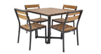 Asher Outdoor 4-Top Dining Set