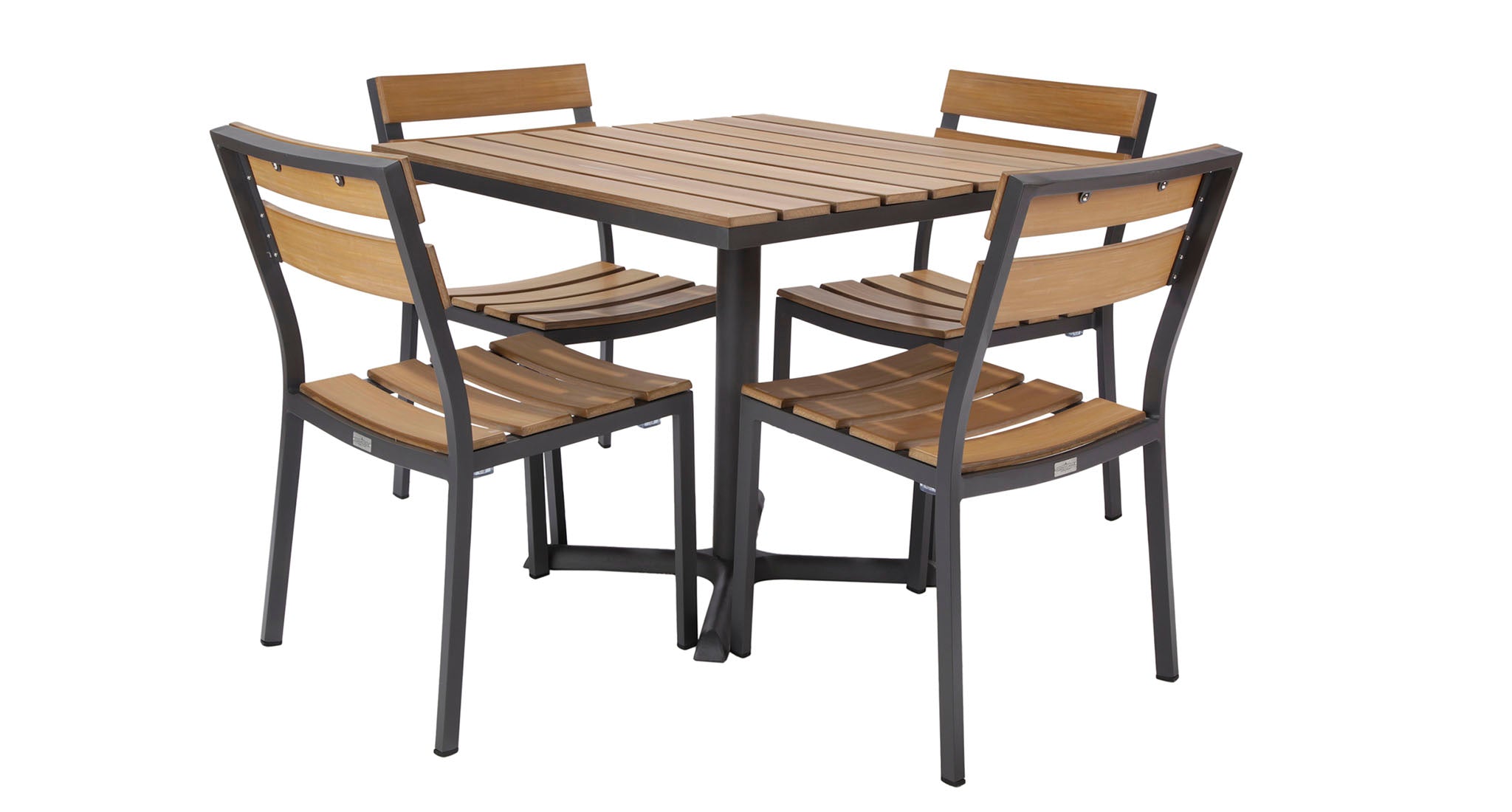 Asher Outdoor 4-Top Dining Set