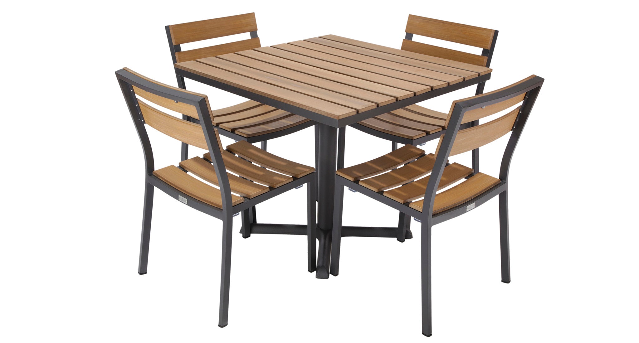 Asher Outdoor 4-Top Dining Set