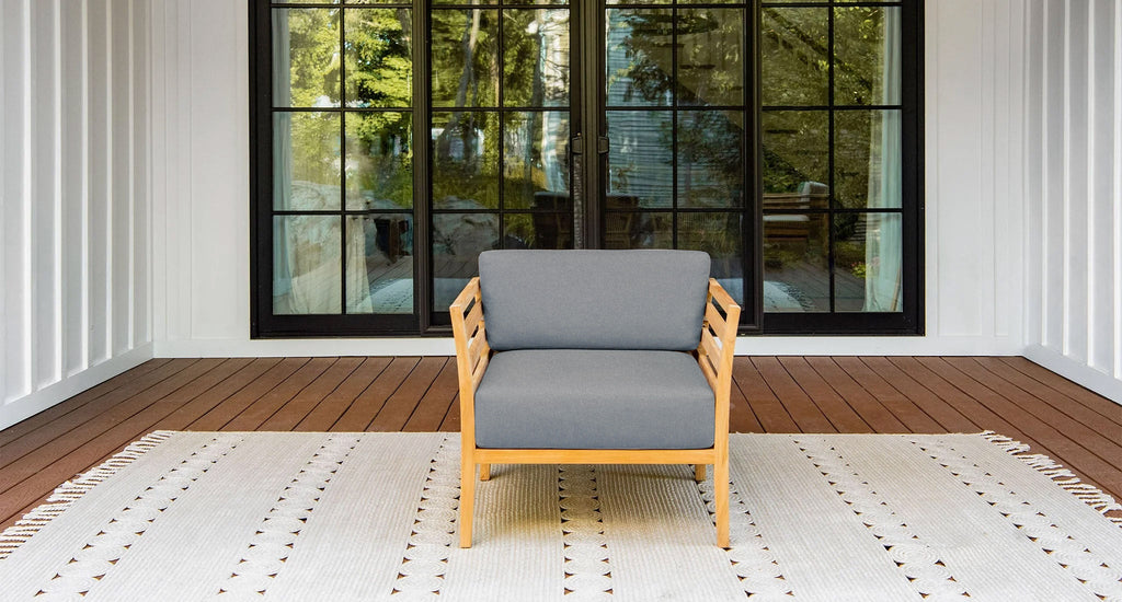 Bali Teak Outdoor Club Chair