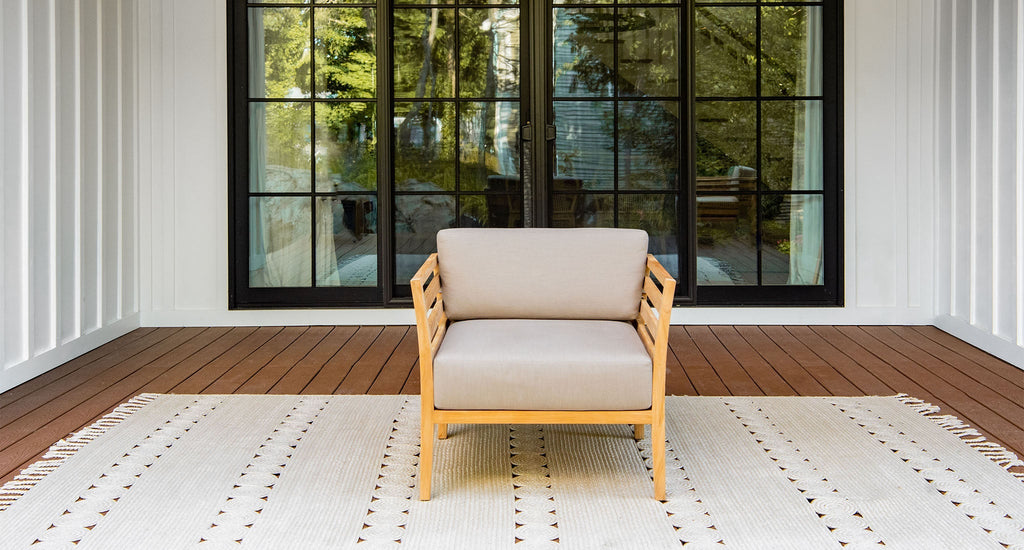 Bali Teak Outdoor Club Chair