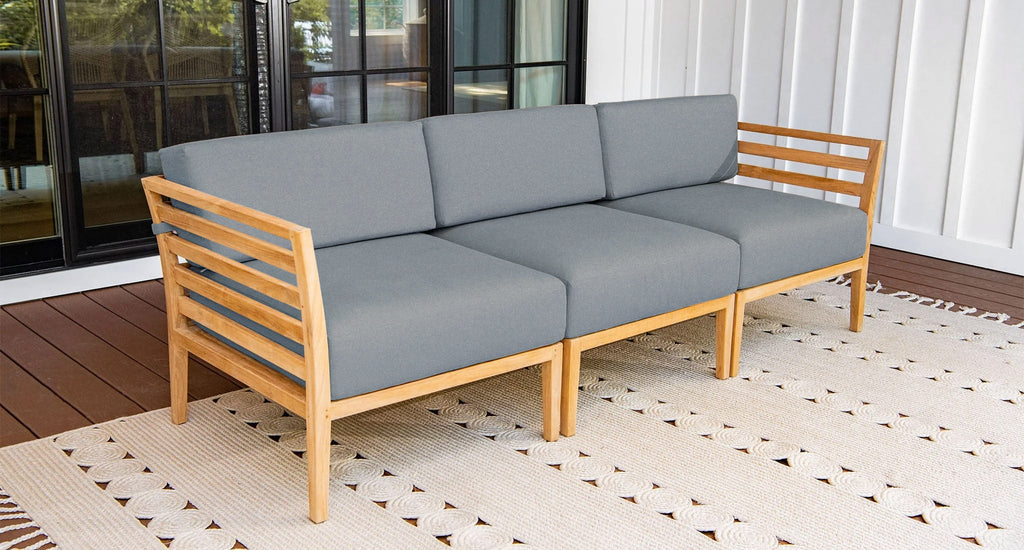 Bali Teak Outdoor Sofa