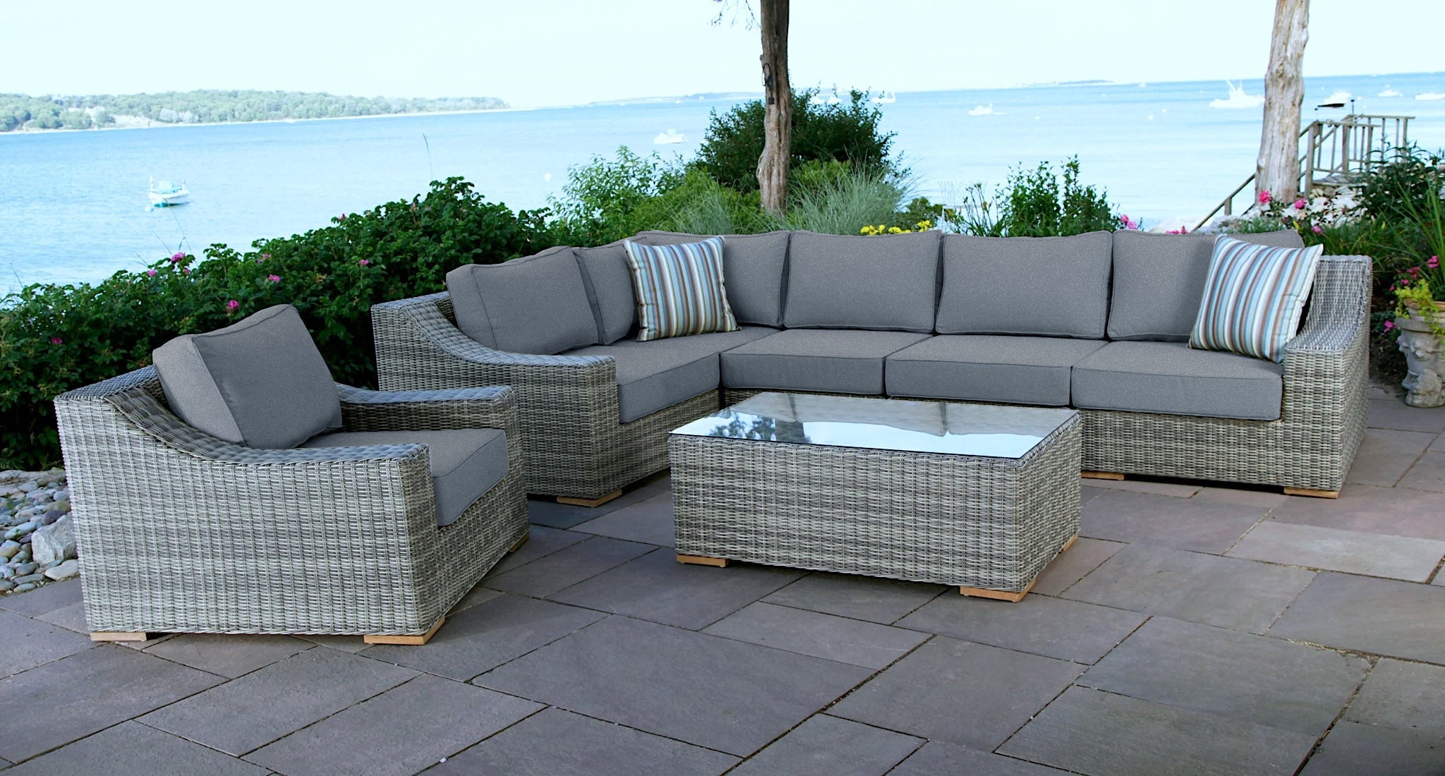Corsica Outdoor Sectional Set