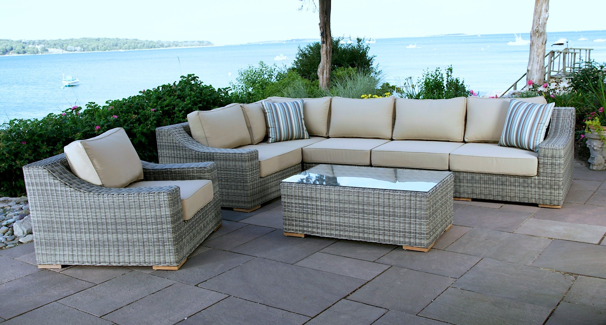 Corsica Outdoor Sectional Set