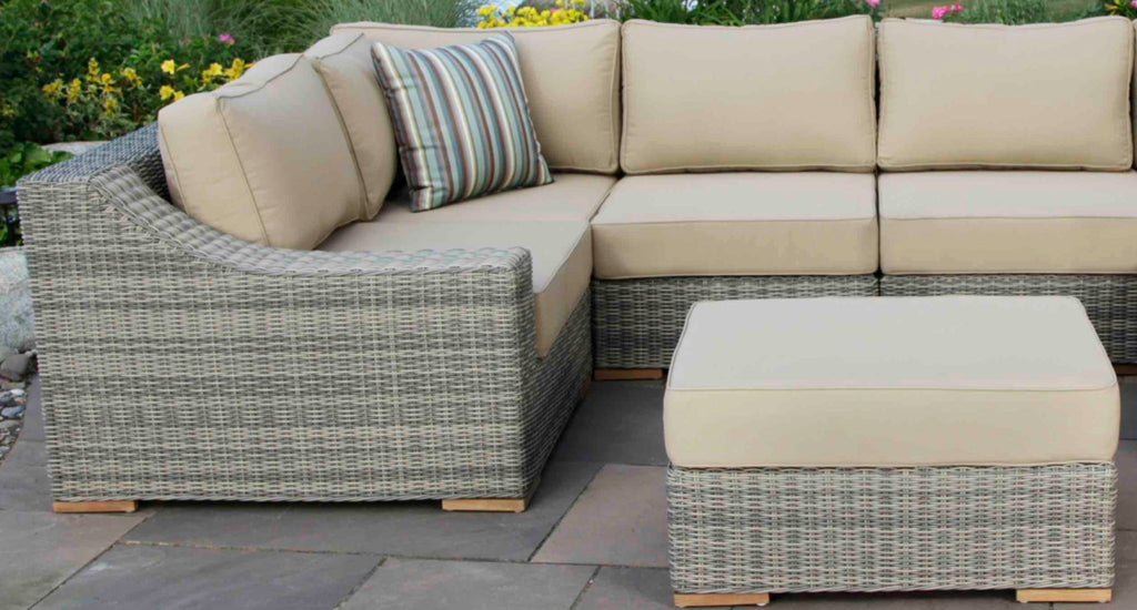 Corsica Outdoor U-Shaped Sectional Set