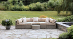Gray Santorini Outdoor Daybed