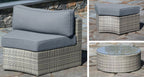 Gray Santorini Outdoor Daybed