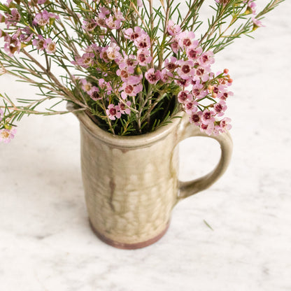 Stoneware Provencal Pitcher | Signed By Artist