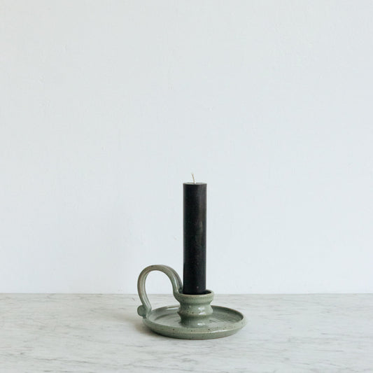 Stoneware Candlestick