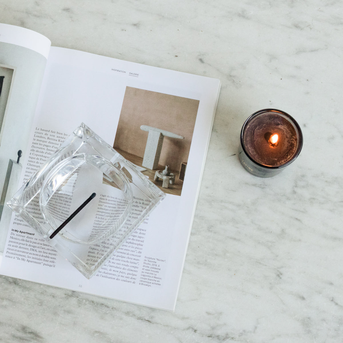 Vintage Cristal Sèvres Ashtray