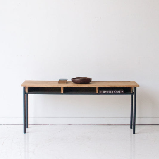 Vintage School Desk Coffee Table
