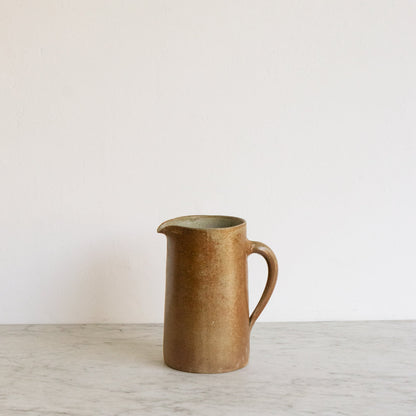 Stoneware Pitcher with Lid
