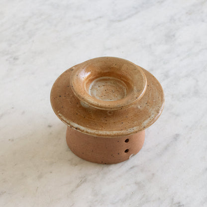 Stoneware Pitcher with Lid