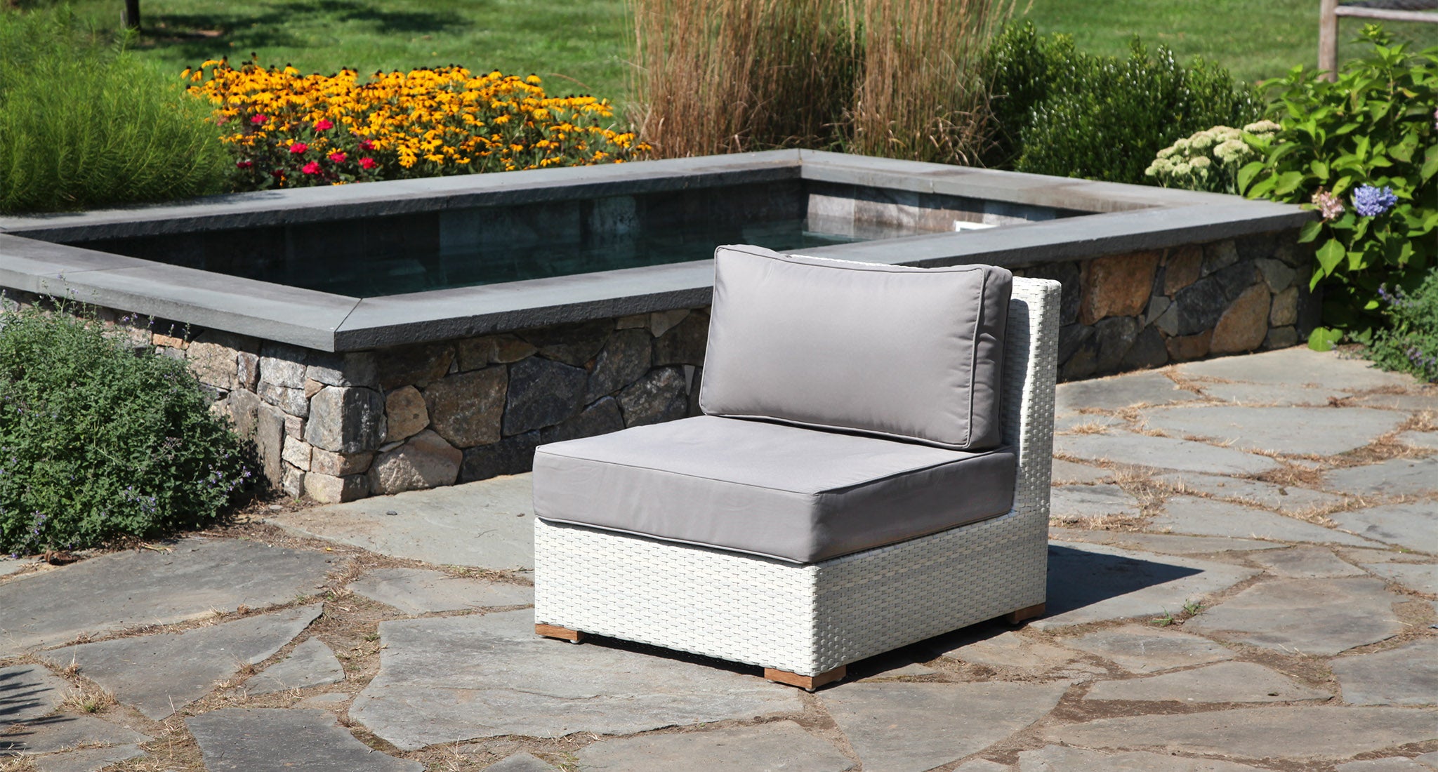 Mykonos Outdoor Armless Piece