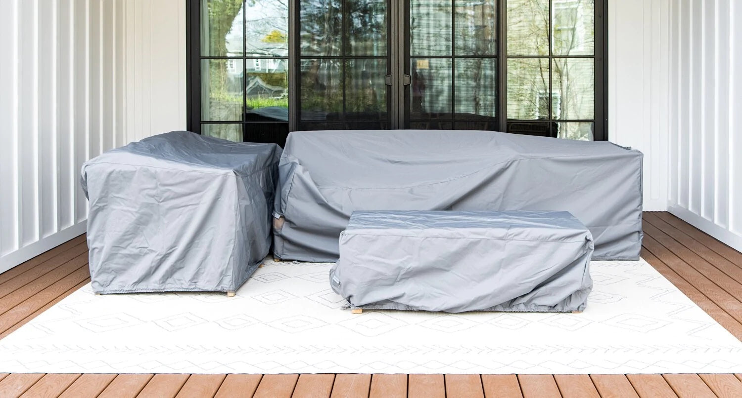 Water Resistant Outdoor Covers - Sectional Set