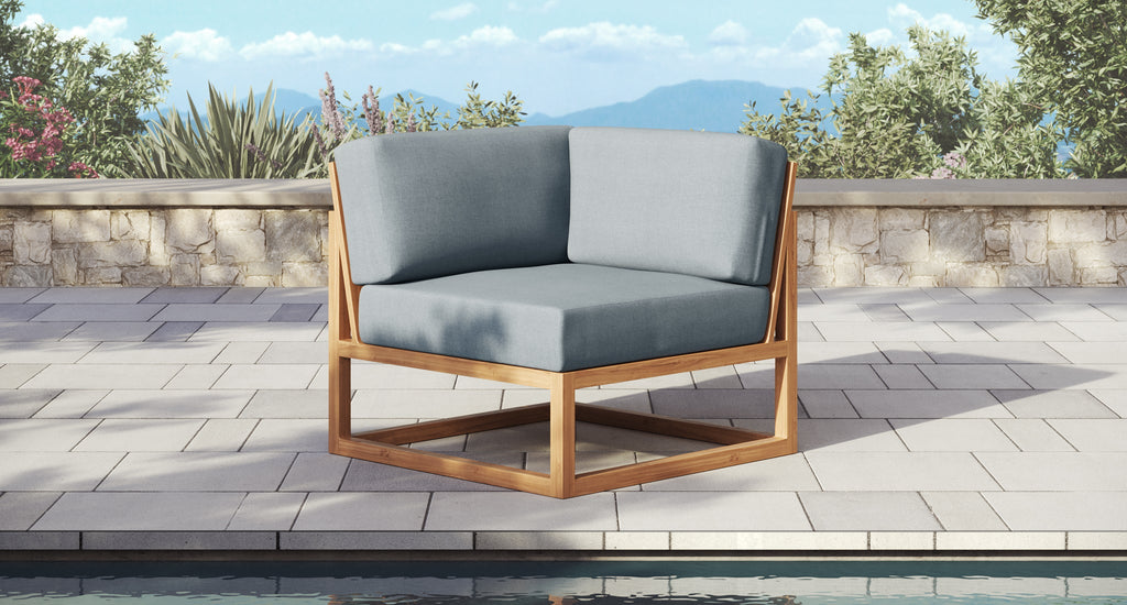 Pacific Teak Outdoor Sectional