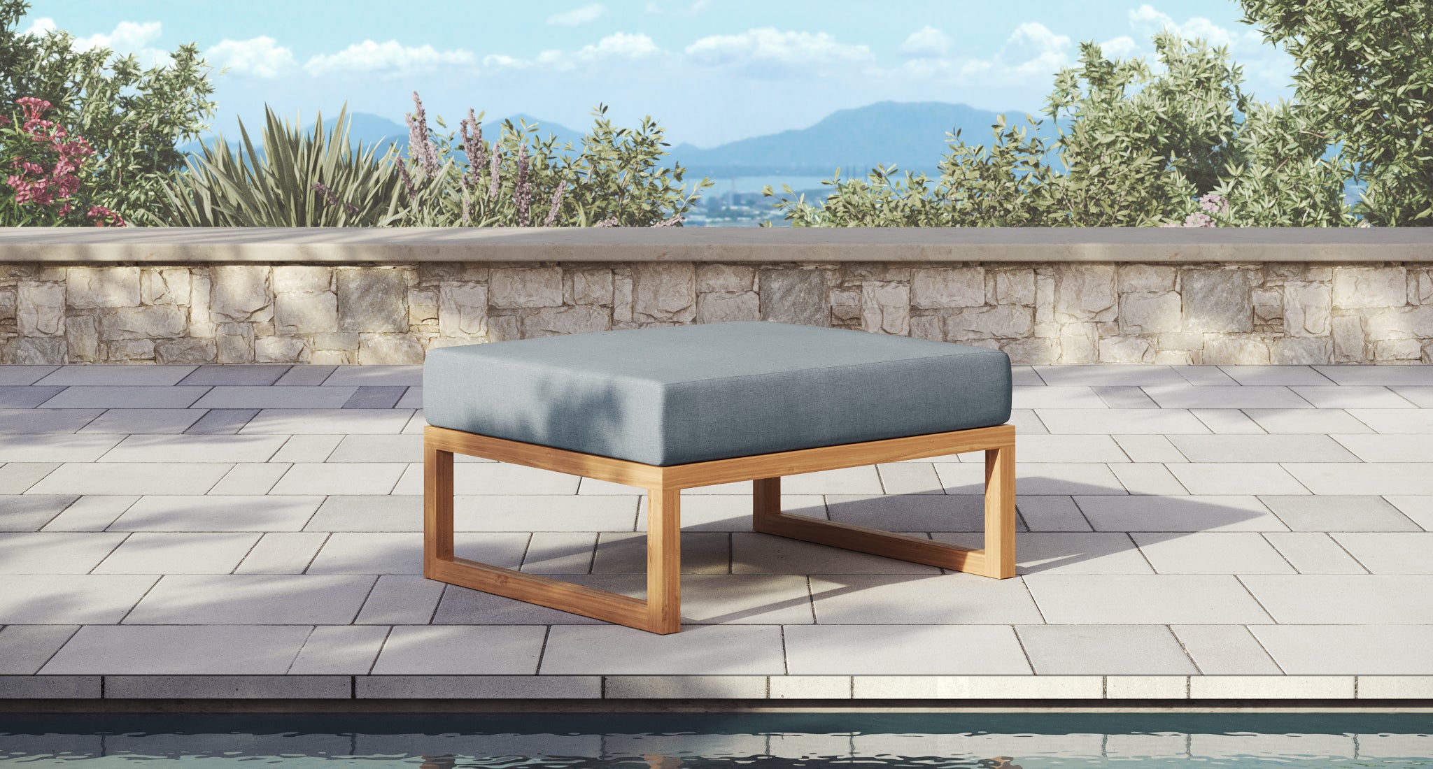 Pacific Teak Outdoor Sofa Set