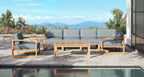 Pacific Teak Outdoor Sectional Set