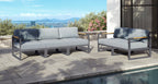 Pacific Aluminum Outdoor Sofa & Loveseat Set