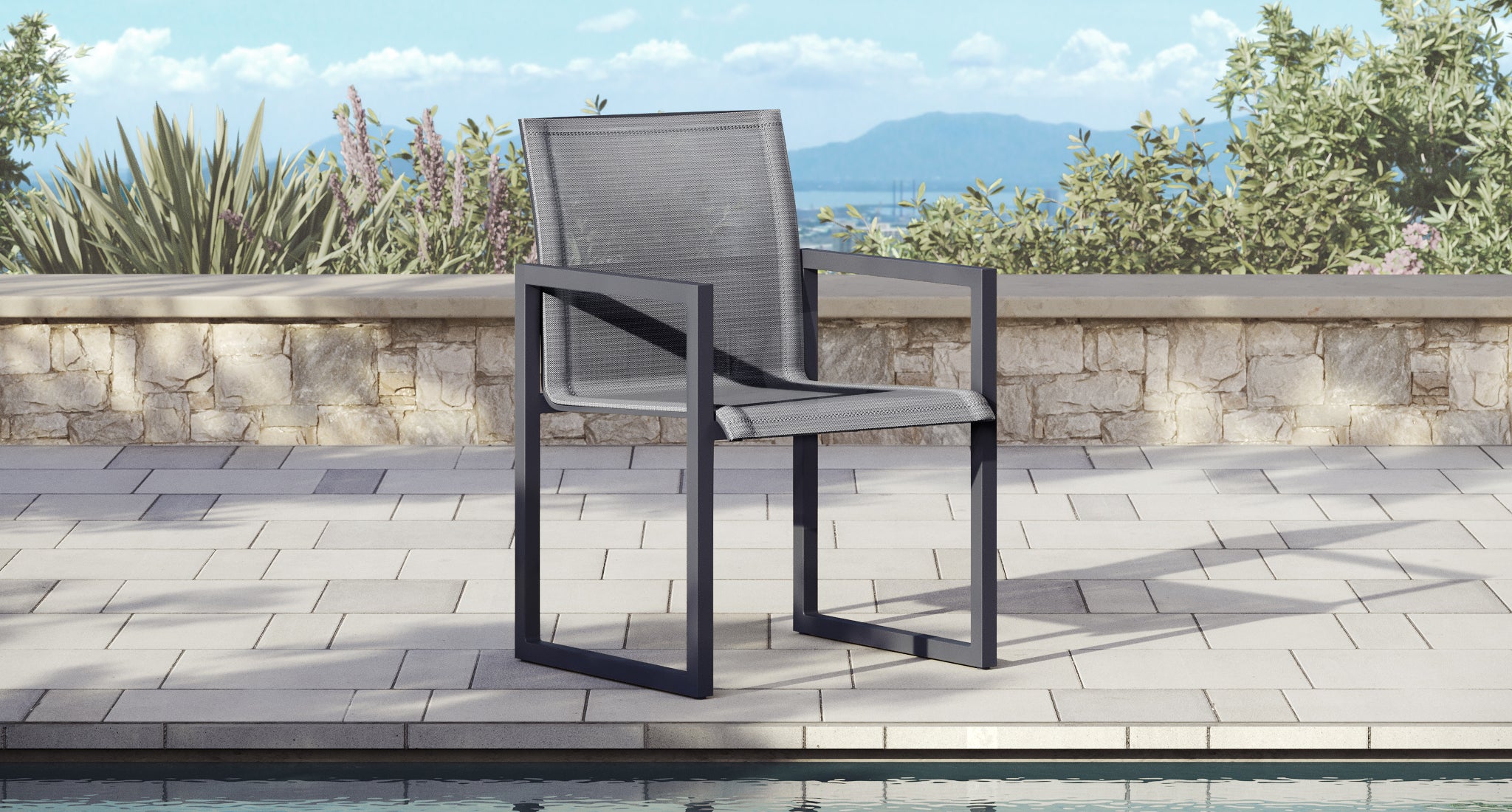 Pacific Aluminum Outdoor Dining Chair