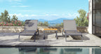 Pacific Aluminum Outdoor Lounge Chair Set