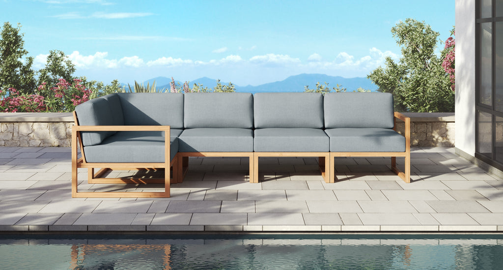 Pacific Teak Outdoor Sectional