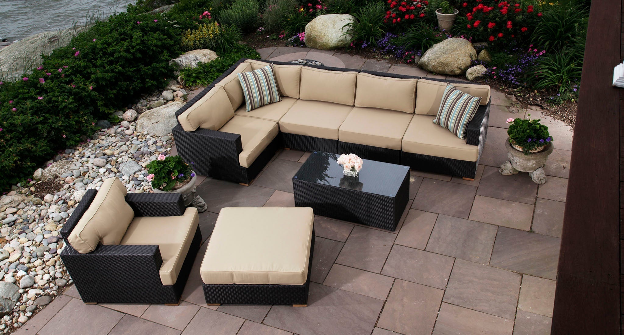 Salina Outdoor Sectional Set