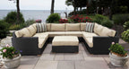Salina Outdoor U-Shaped Sectional Set