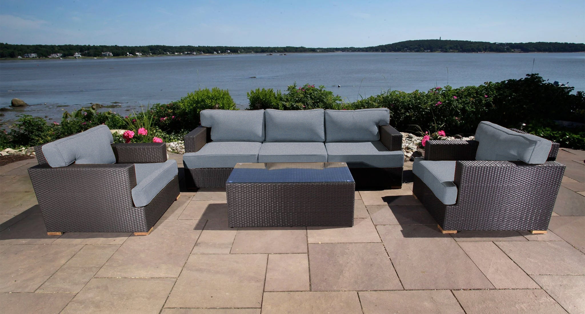 Salina Outdoor Sofa & Club Chair Set