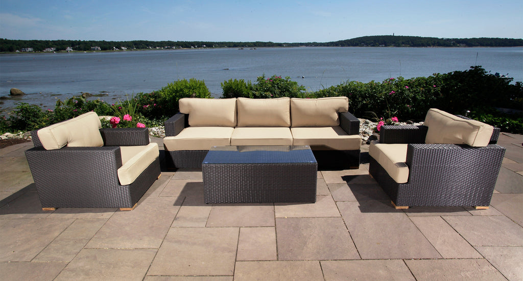 Salina Outdoor Sofa & Club Chair Set